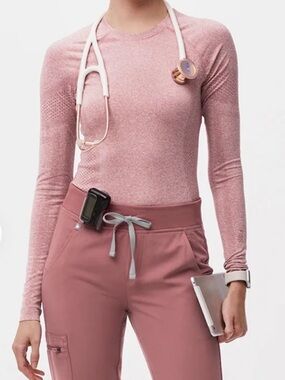 Figs Salta Seamless Longsleeve Underscrub Small